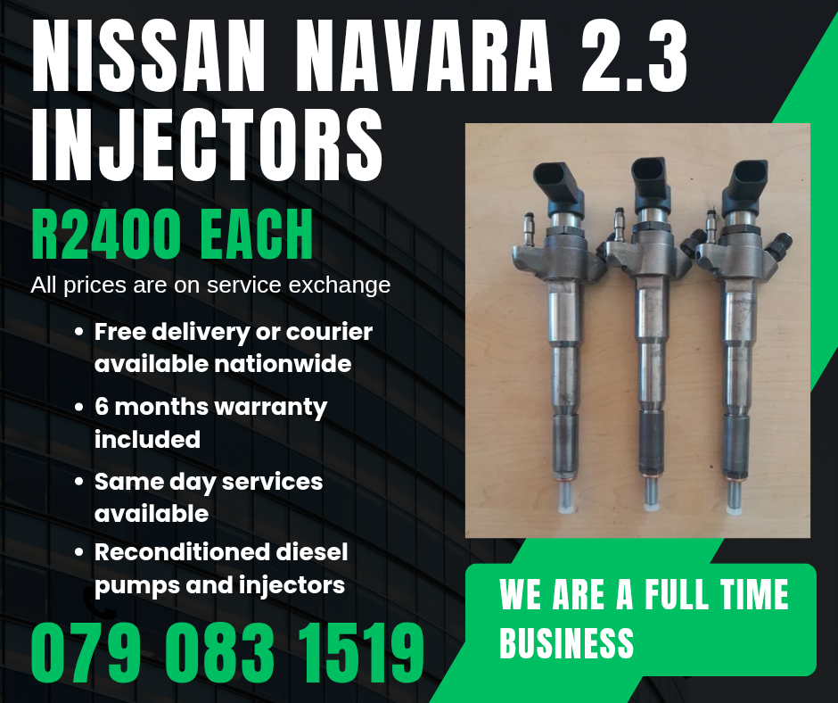 NISSAN NAVARA 2.3 INJECTORS FOR SALE WITH WARRANTY - Private Seller NISSAN NAVARA 2.3 INJECTORS FOR SALE WITH WARRANTY - Private Seller