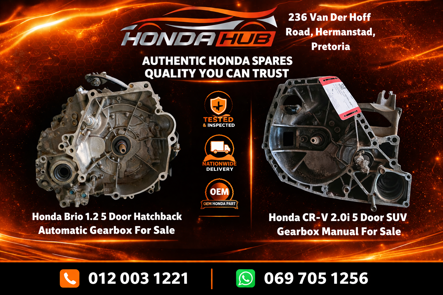 We Have New Honda Gearboxes For Sale - Private Seller We Have New Honda Gearboxes For Sale - Private Seller