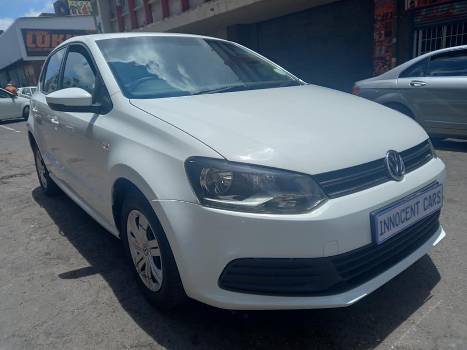 2020 VW POLO VIVO 1.4 PETROL, MANUAL TRANSMISSION, WHITE COLOUR, MILEAGE 57000KM
