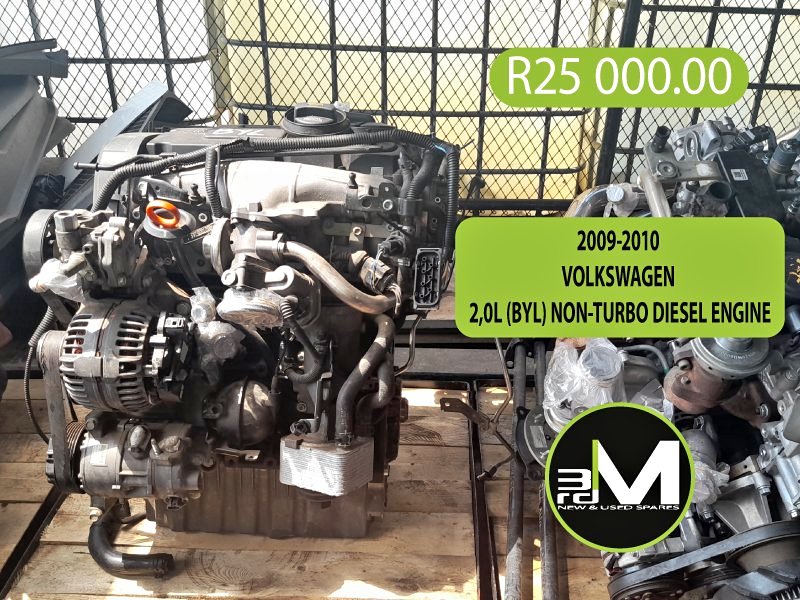 2009-2010 VOLKSWAGEN 2,0L (BYL) NON-TURBO DIESEL ENGINE - Private Seller 2009-2010 VOLKSWAGEN 2,0L (BYL) NON-TURBO DIESEL ENGINE - Private Seller