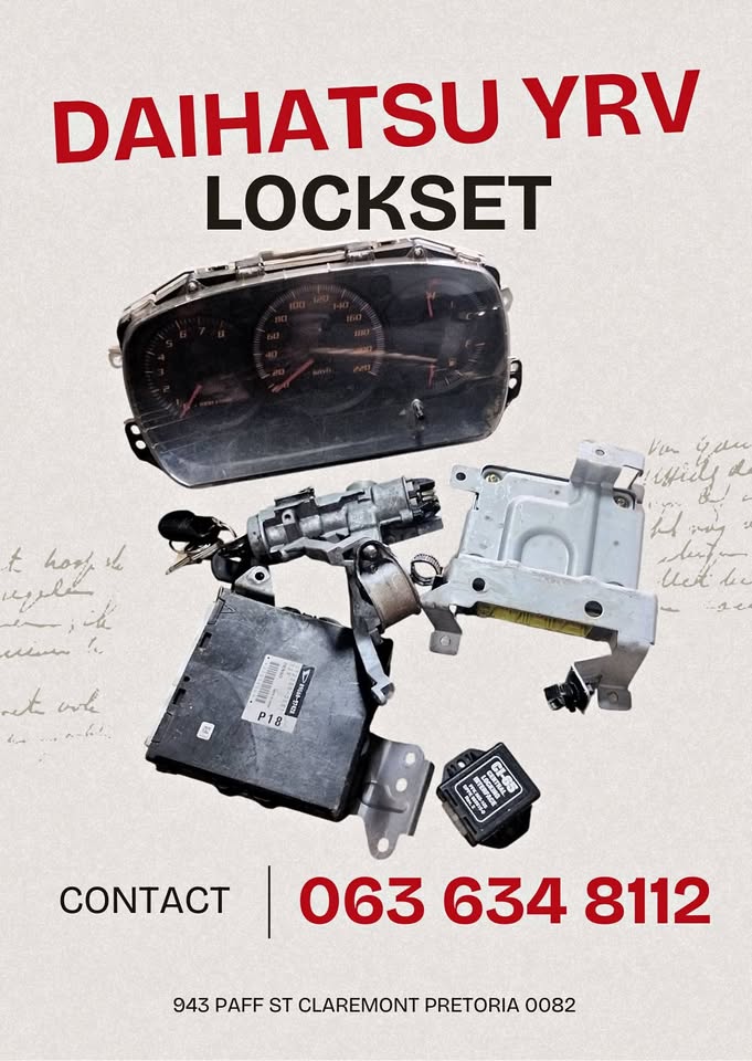 Daihatsu yrv lockset for sale - Private Seller Daihatsu yrv lockset for sale - Private Seller