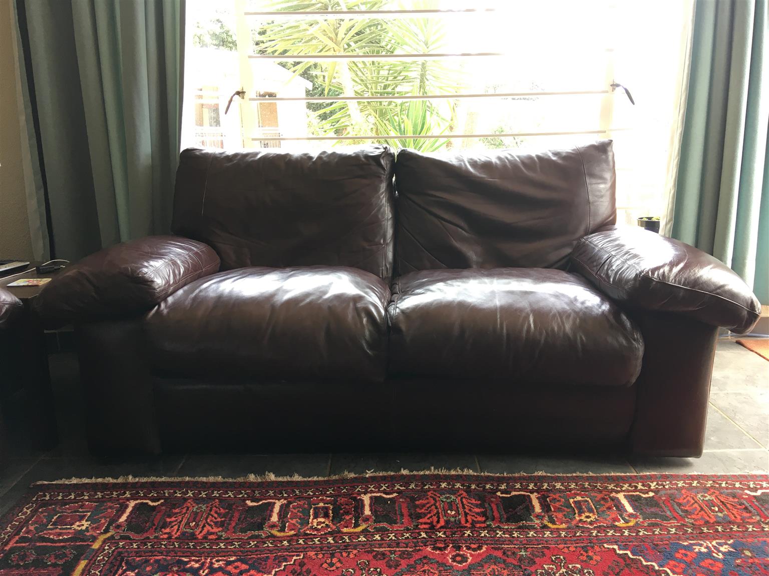 Grafton Everest Genuine Leather Couch Junk Mail