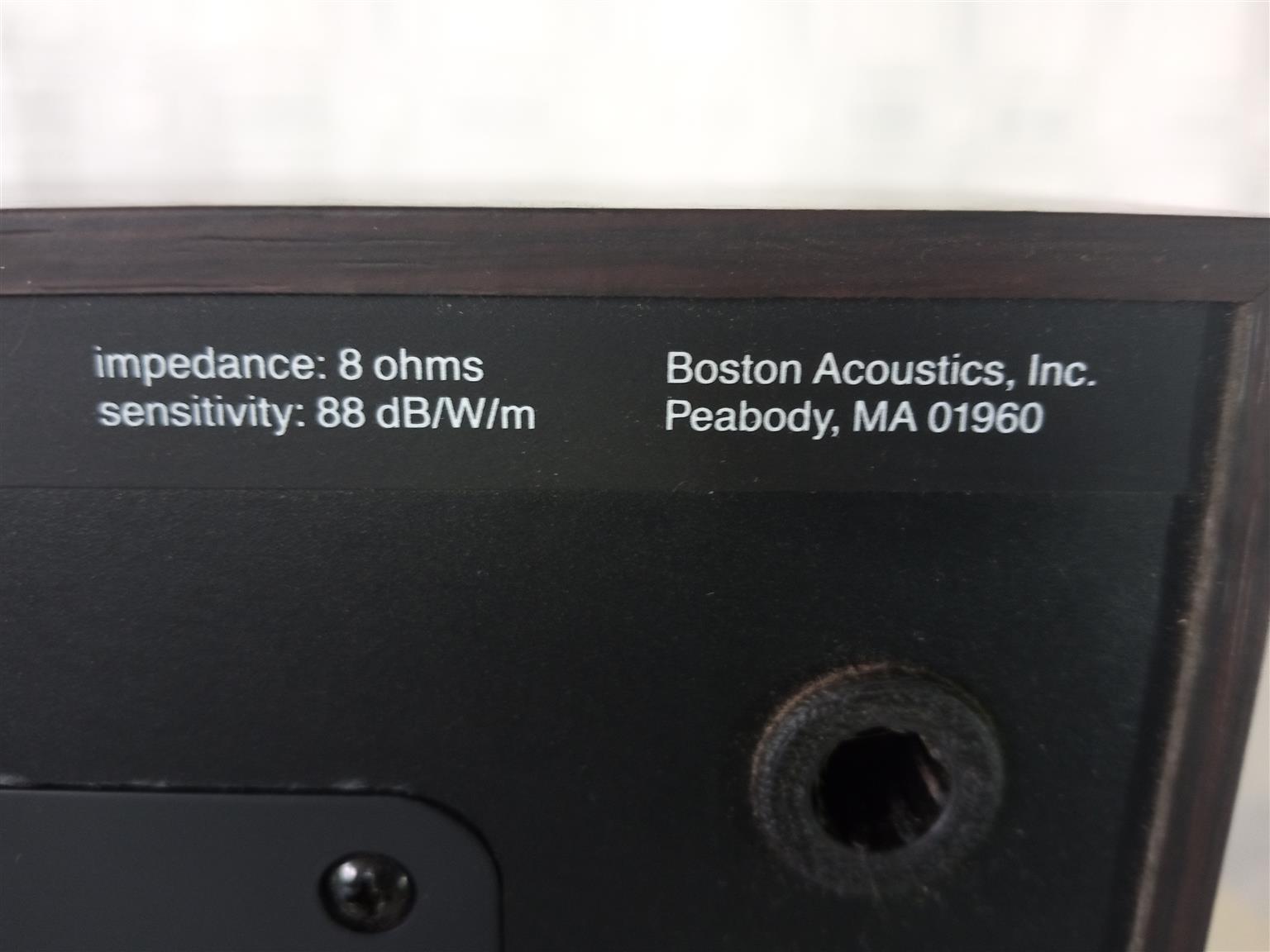 Boston Acoustics A40 Series II Speakers