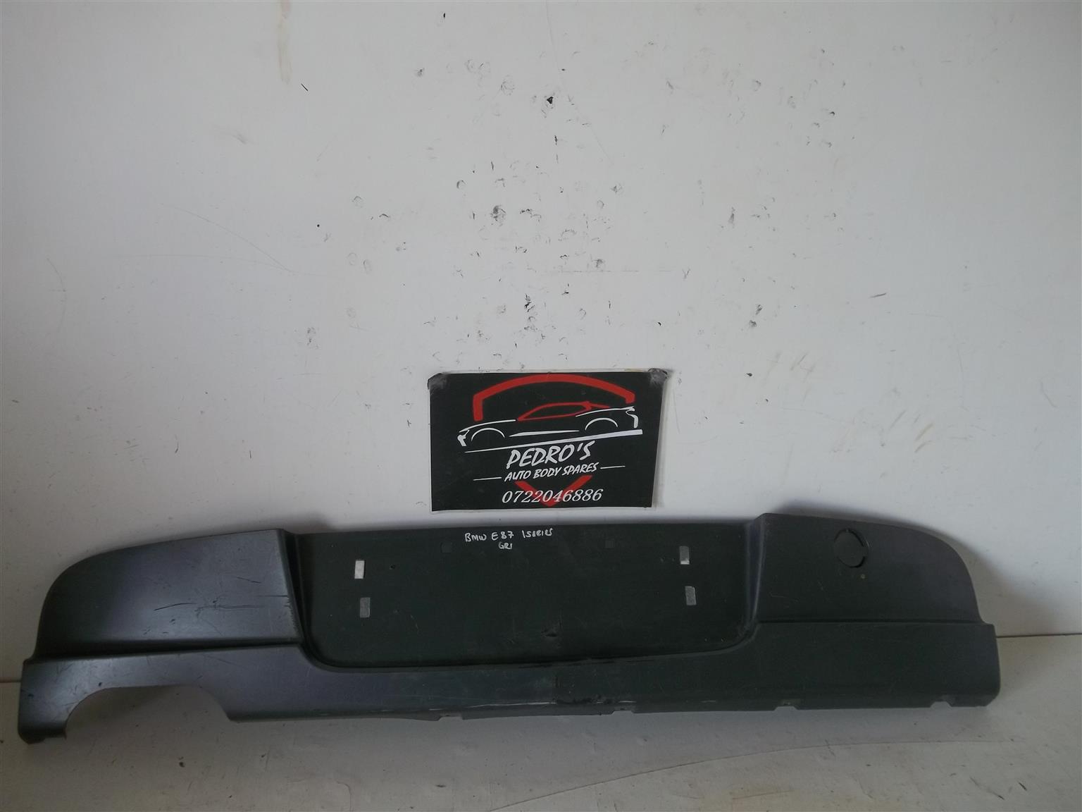BMW 1 series (E81/87) '04-'13 rear bumper diffuser - Private Seller BMW 1 series (E81/87) '04-'13 rear bumper diffuser - Private Seller
