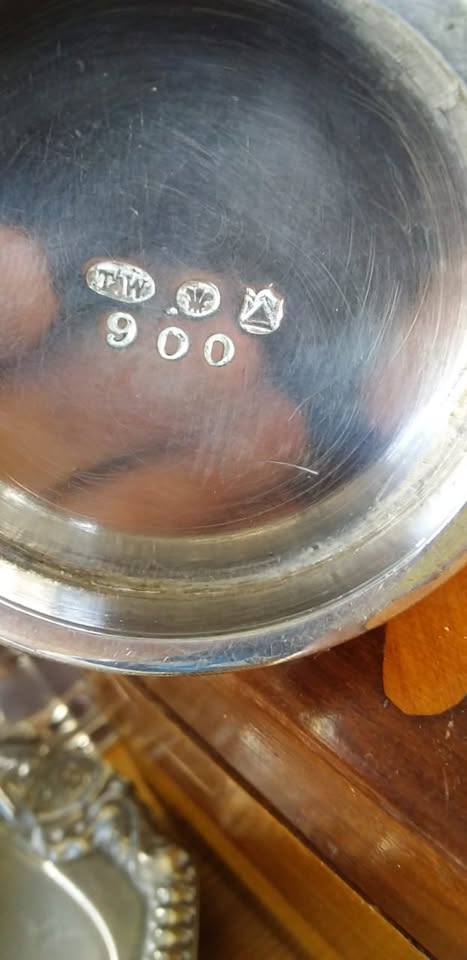 Silver Coffee Mug