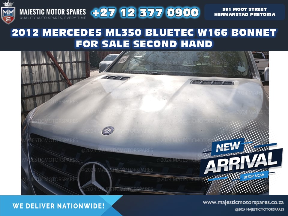 Mercedes W166 Used Bonnet for Sale