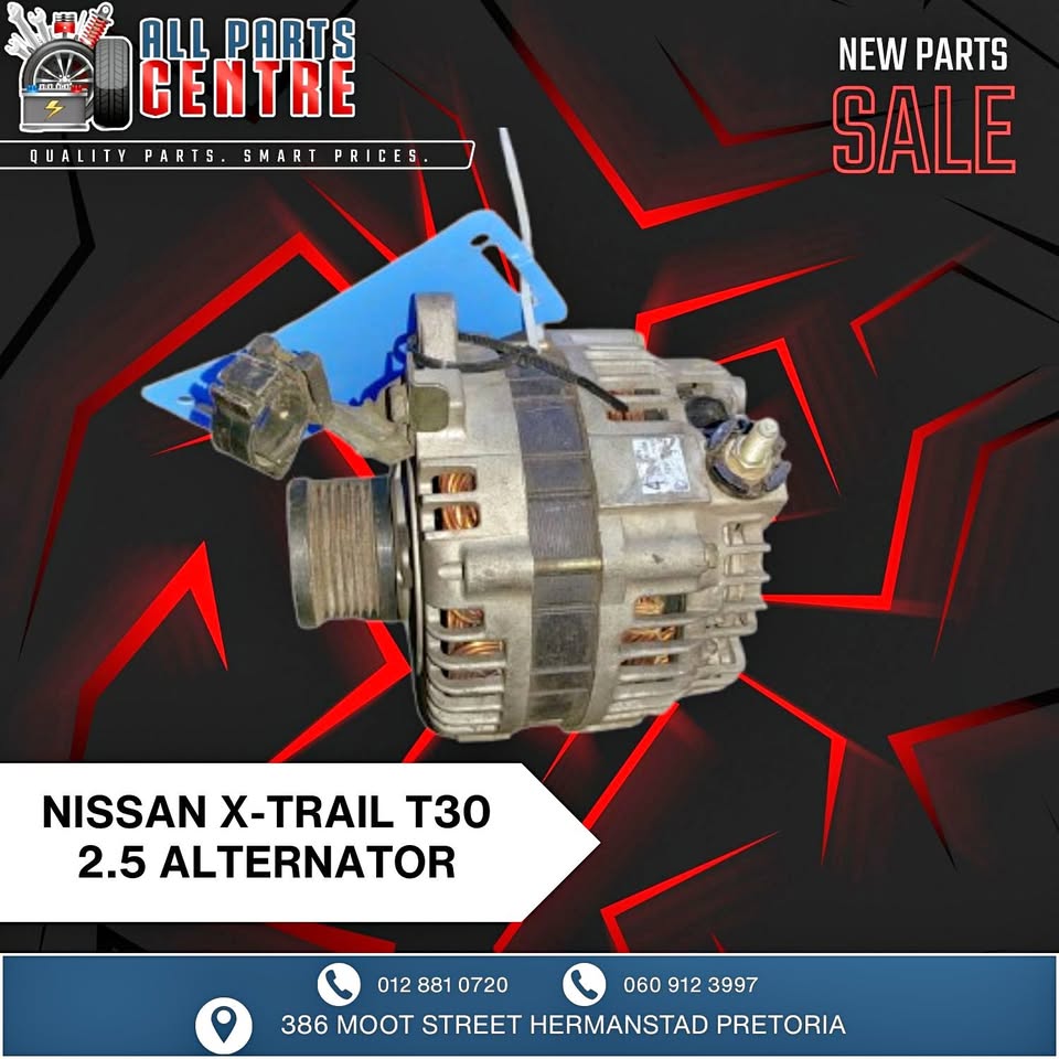 Nissan X-Trail T30 2.5 Alternator for sale - Private Seller Nissan X-Trail T30 2.5 Alternator for sale - Private Seller