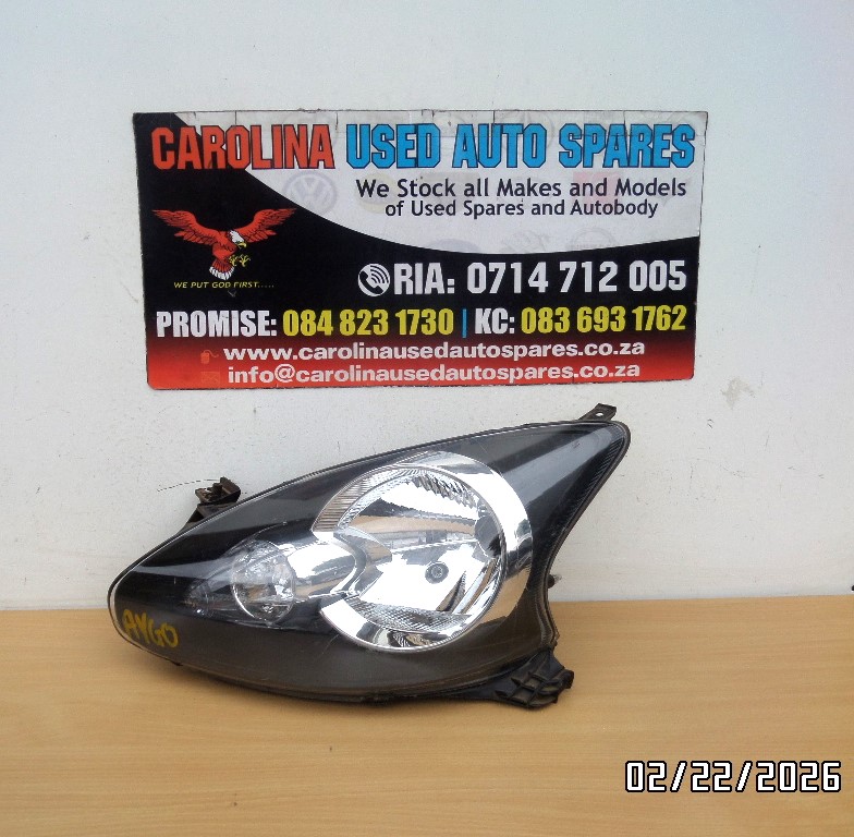Toyota Aygo left side standard headlight - Private Seller Toyota Aygo left side standard headlight - Private Seller