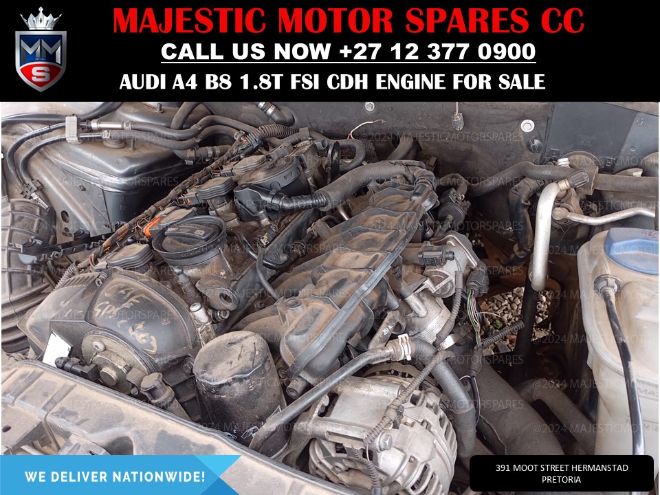 Audi A4 B8 1.8T FSI CDH Engine for Sale – Used