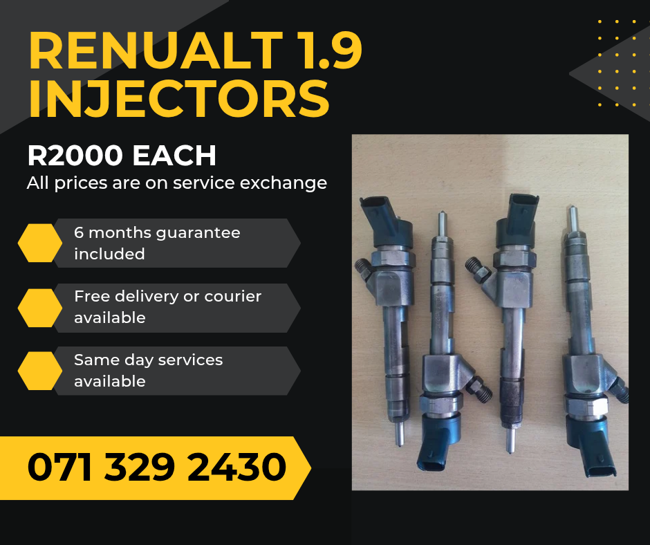 RENUALT 1.9 DIESEL INJECTORS FOR SALE WITH WARRANTY ON - Private Seller