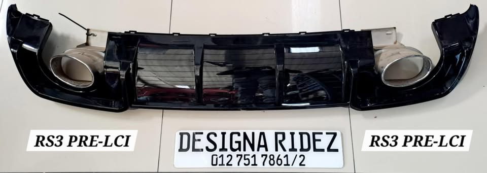 AUDI RS3 PRE-LCI PRE-FACE REAR BUMPER DIFFUSER & TAIL PIPES NEW AVAILABLE - Private Seller AUDI RS3 PRE-LCI PRE-FACE REAR BUMPER DIFFUSER & TAIL PIPES NEW AVAILABLE - Private Seller
