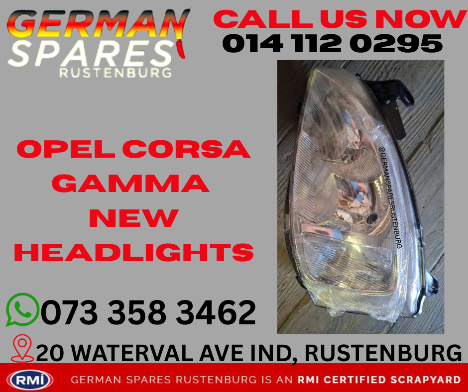 OPEL CORSA GAMMA NEW HEADLIGHTS - Private Seller OPEL CORSA GAMMA NEW HEADLIGHTS - Private Seller