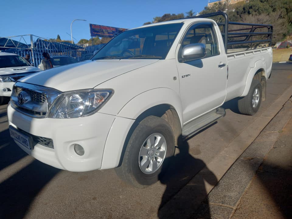 2012 TOYOTA HILUX 2.7VVT.I PETROL, MANUAL, SINGLE CAB, WHITE COLOR, MILEAGE 112000KMS