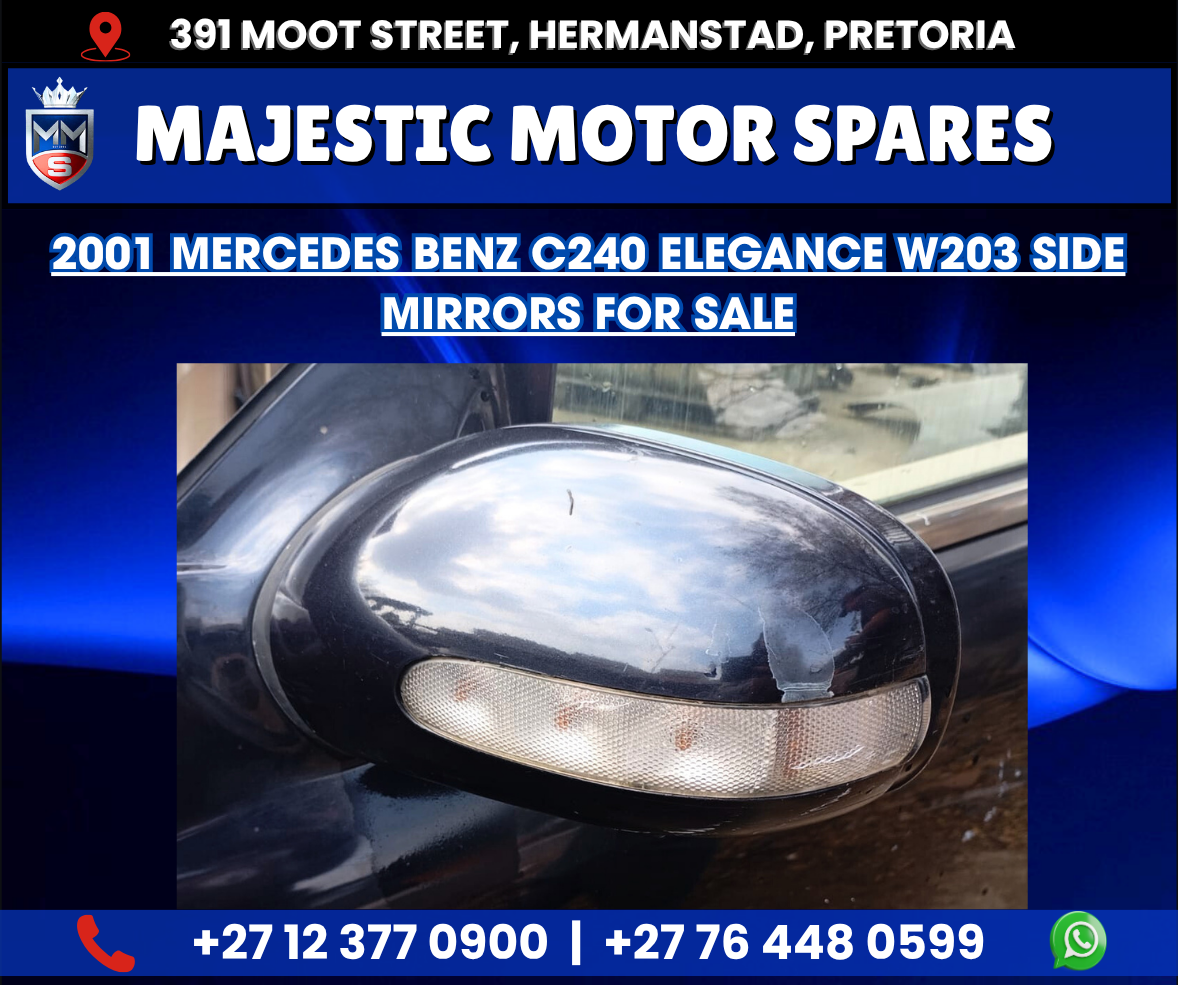 2001 Mercedes-Benz C240 Elegance W203 Side Mirrors for Sale - Private Seller 2001 Mercedes-Benz C240 Elegance W203 Side Mirrors for Sale - Private Seller