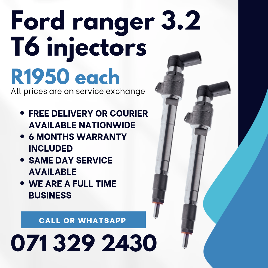 FORD RANGER 3.2 T6 INJECTORS FOR SALE WITH WARRANTY - Private Seller FORD RANGER 3.2 T6 INJECTORS FOR SALE WITH WARRANTY - Private Seller