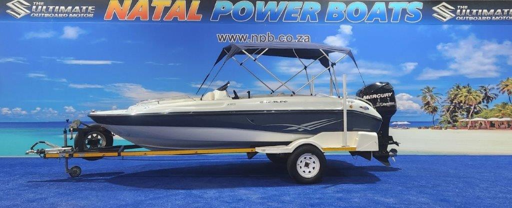 RAVEN EXCALDO 17 FT ON TRAILER 115 HP MERCURY OPTIMAX 2012 MODEL