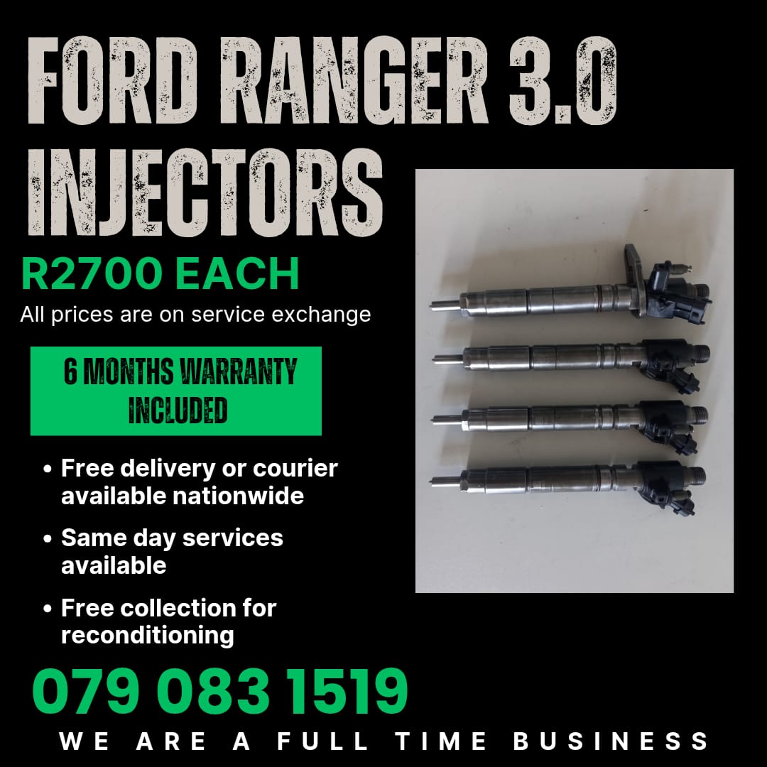 FORD RANGER 3.0 INJECTORS FOR SALE WITH WARRANTY - Private Seller FORD RANGER 3.0 INJECTORS FOR SALE WITH WARRANTY - Private Seller