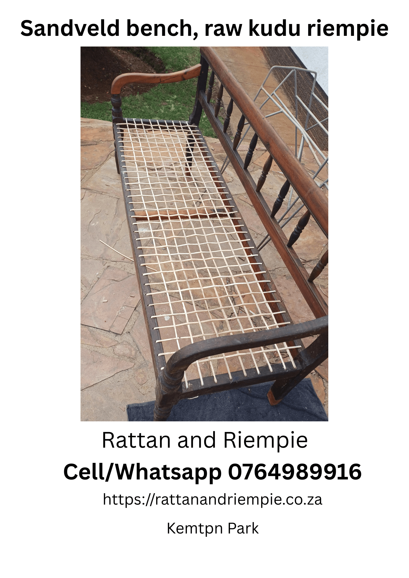 Rattan and Riempie DIY materials