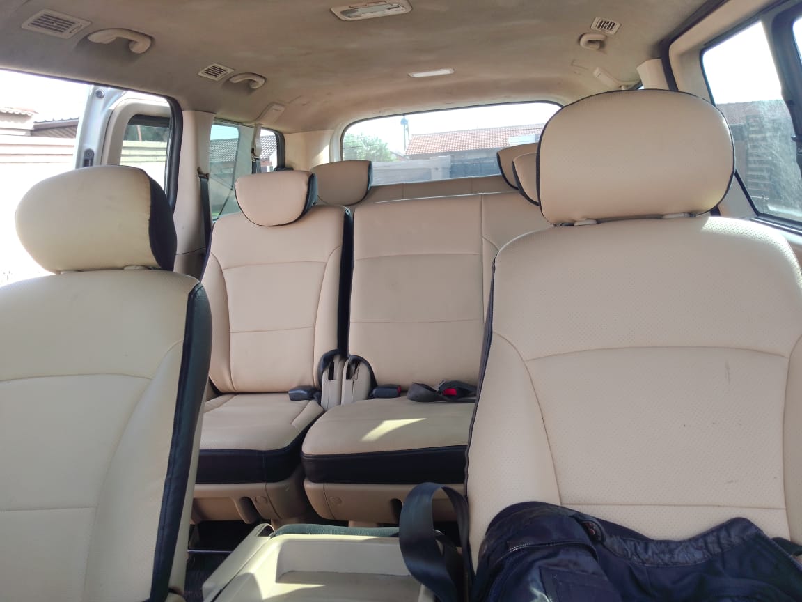 Hyndai H1, petrol . 8 seater Manual transmission 2012 model.