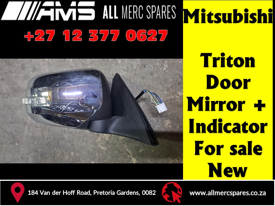 Mitsubishi Triton door mirror with indicator for sale new - Private Seller Mitsubishi Triton door mirror with indicator for sale new - Private Seller
