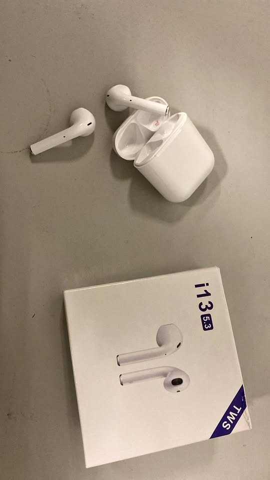 i13 TWS Bluetooth Earphones with Charging Case