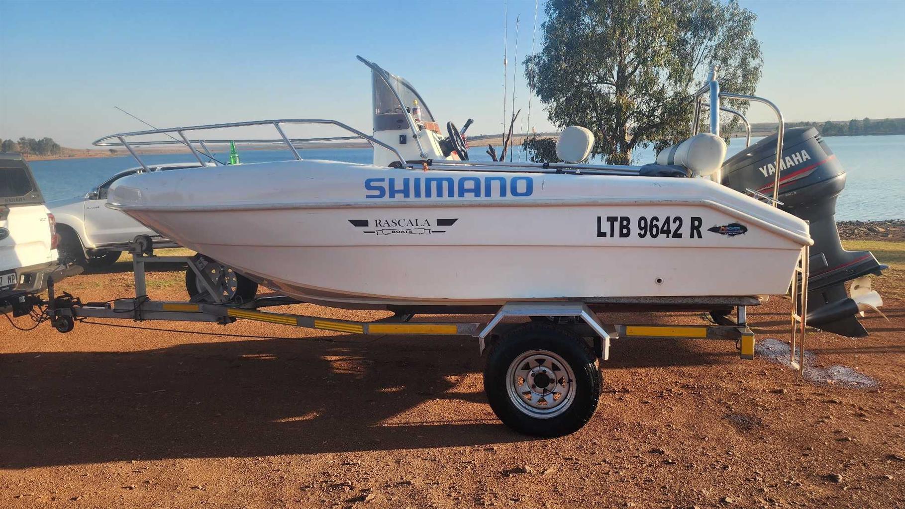 17ft rascala center console with 115 v4 yamaha