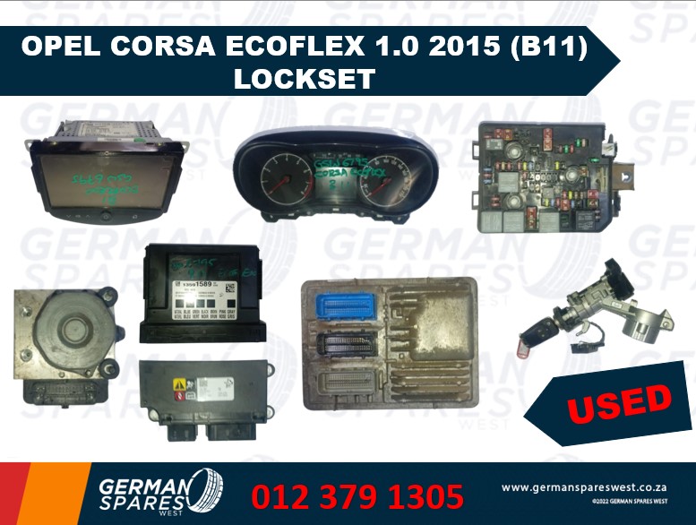 OPEL CORSA ECOFLEX 1.0 2015 ( B11) LOCKSET FOR SALE - Private Seller OPEL CORSA ECOFLEX 1.0 2015 ( B11) LOCKSET FOR SALE - Private Seller
