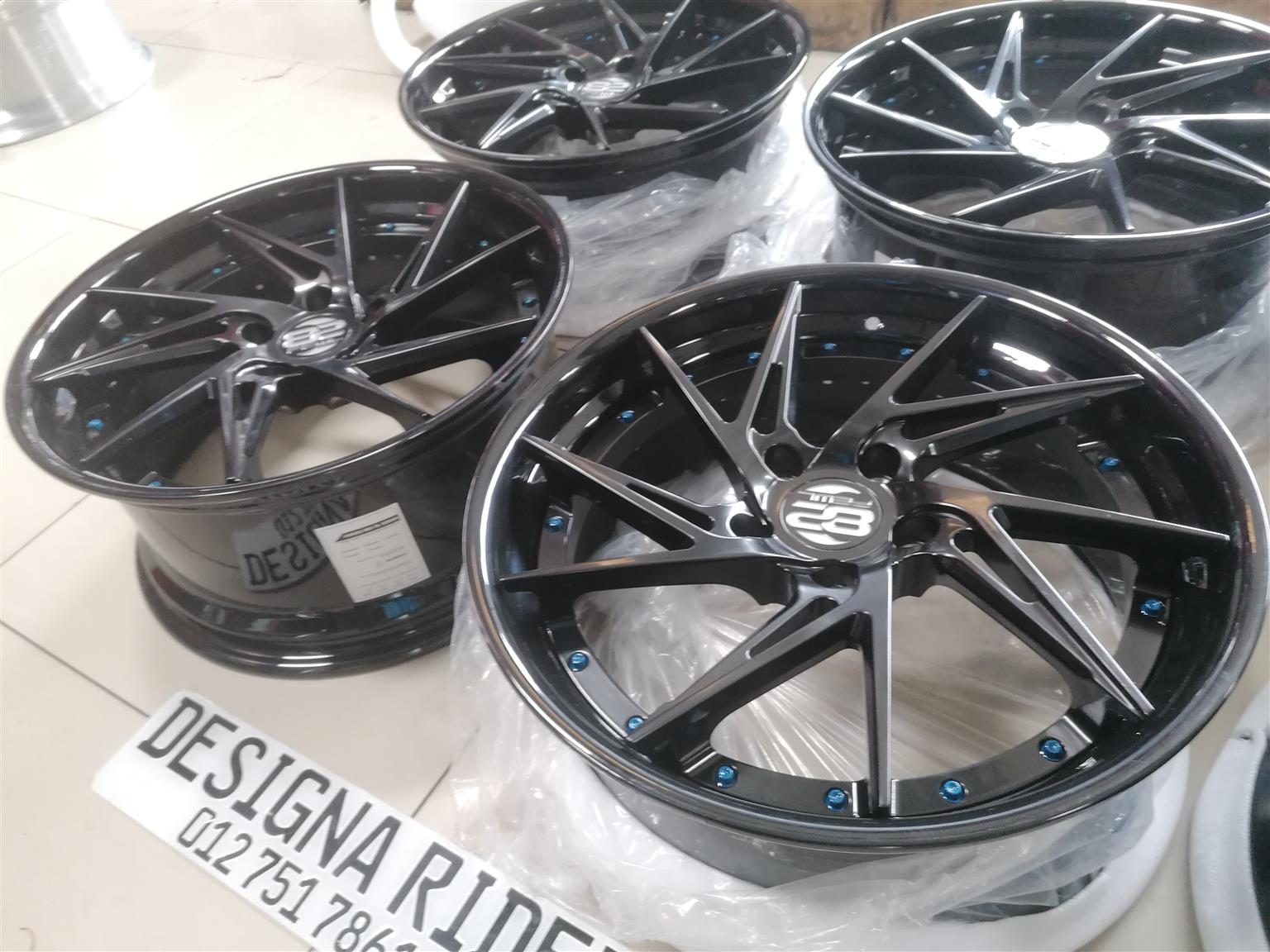 19 INCH FORGED RIMS 2 PIECE 5X120PCD - Private Seller