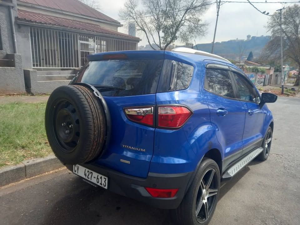 2018 FORD ECOSPORT 1.0 TITANIUM ECOBOOST  MANUAL  BLUE 58000KM