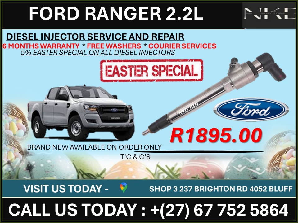 Ford Ranger 2.2L Diesel Injectors On Recon - Private Seller Ford Ranger 2.2L Diesel Injectors On Recon - Private Seller