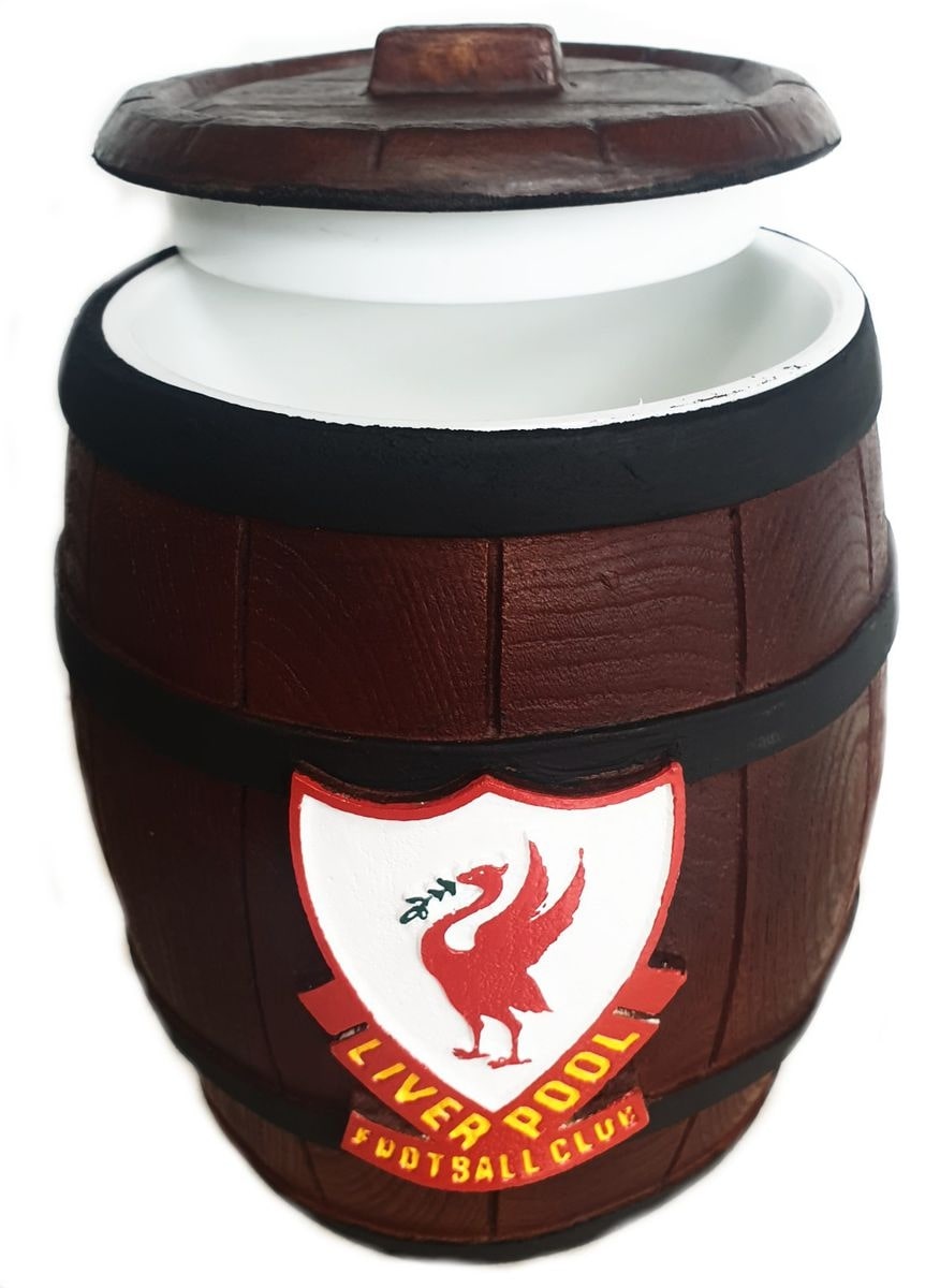 Liverpool Football Club Ice Buckets in a Barrel Drum Design. Brand New Products.