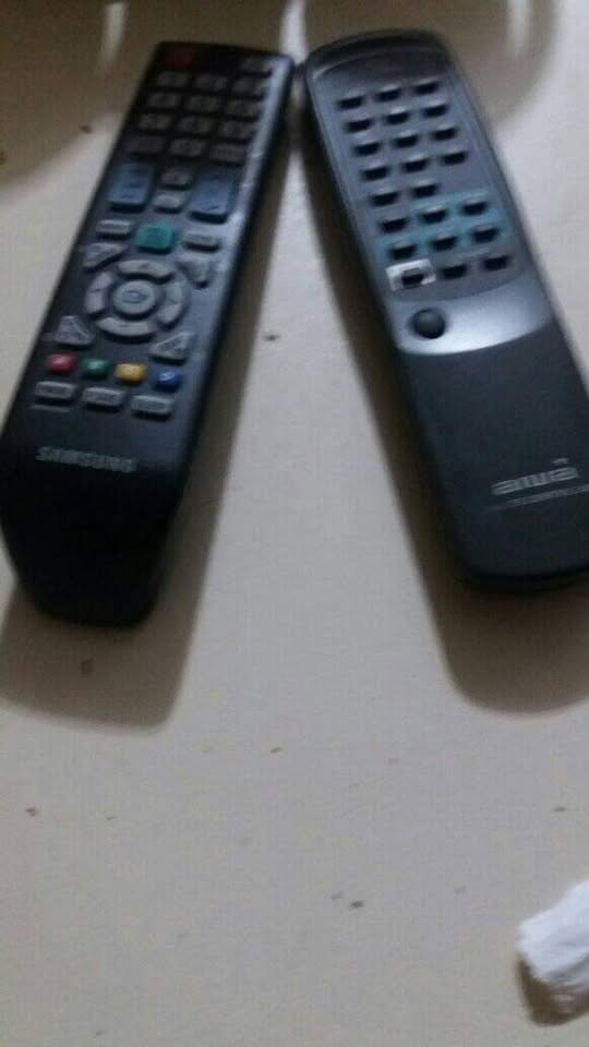 Original Remote Samsung & Aiwa in good working condition Original Remote Samsung & Aiwa in good working condition