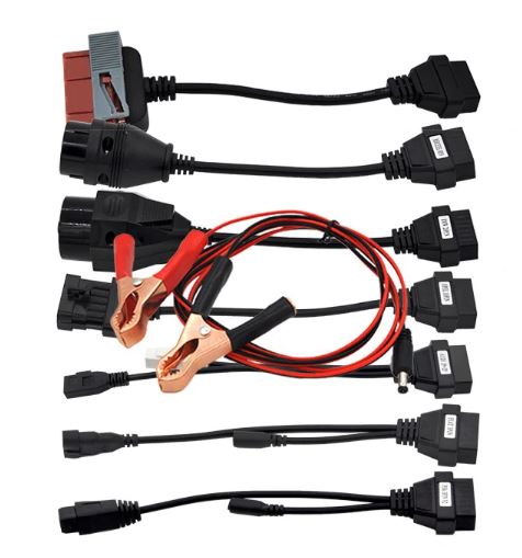 CARS – OBDII Connector Adapter Cables – Set of 8 Cables