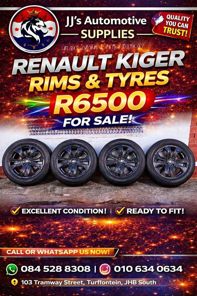 RENAULT KIGER RIMS AND TYRES - Private Seller RENAULT KIGER RIMS AND TYRES - Private Seller