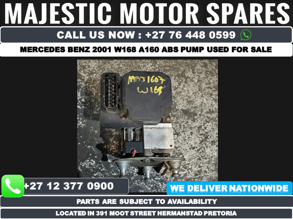Mercedes Benz W168 A160 2001 ABS pump used –  MAJ1607