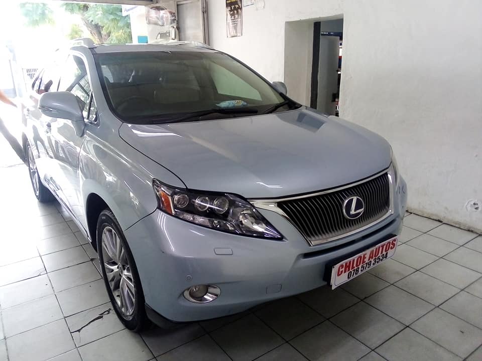 2010 Lexus Hybrid 450  Silver Blue,Petrol Automatic, Sunroof, Leather interior Reverse Camera