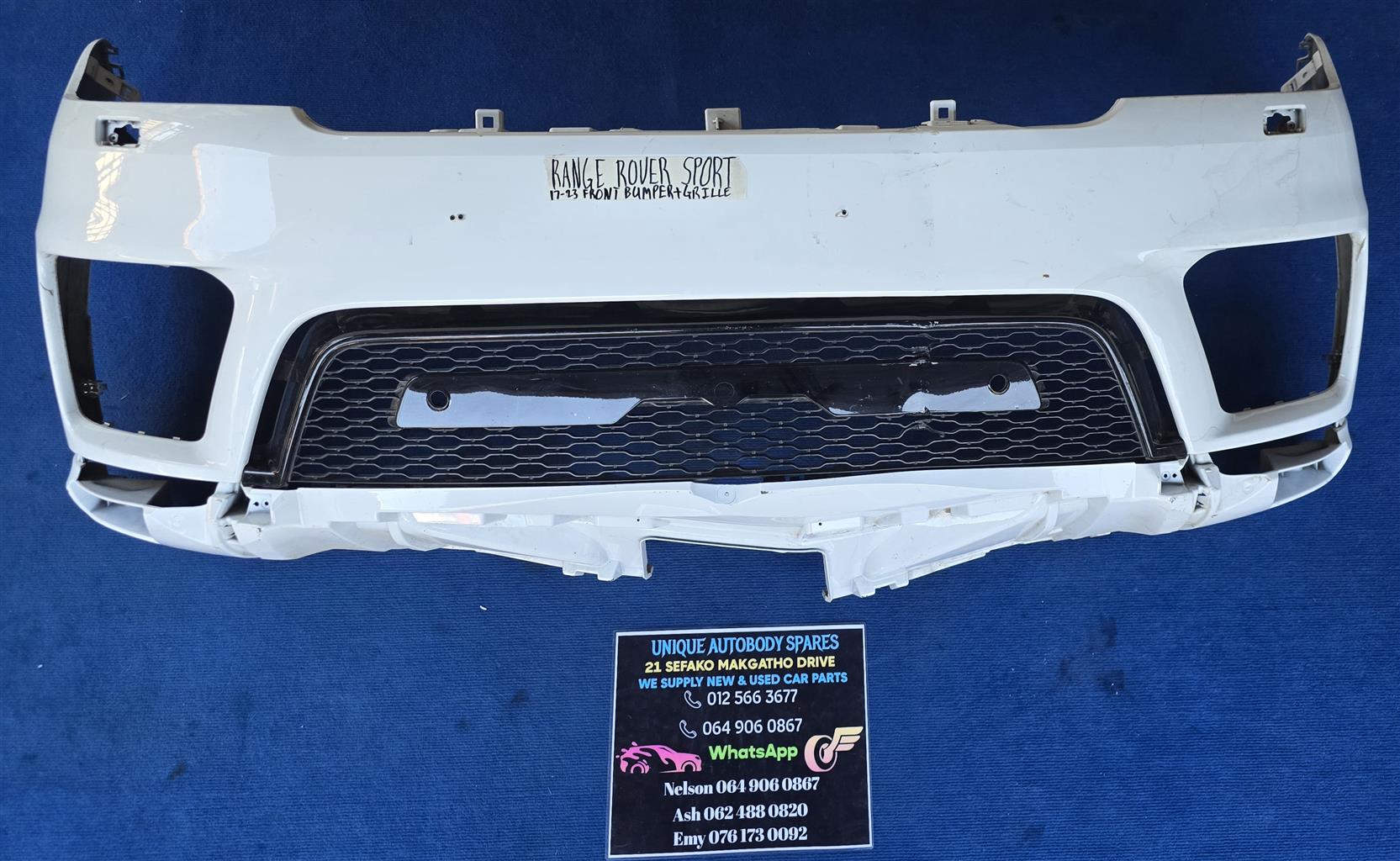 Range Rover Sport 2017 – 2023 Front Bumper With Grille (Original) Range Rover Sport 2017 – 2023 Front Bumper With Grille (Original)