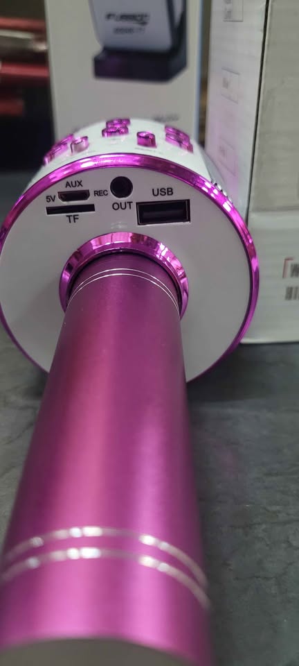 Pink Microphone wireless, Hifi Speaker