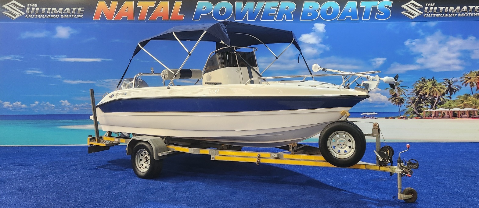 EXPLORER 510 CC ON TRAILER 115 HP YAMAHA 177 HOUR