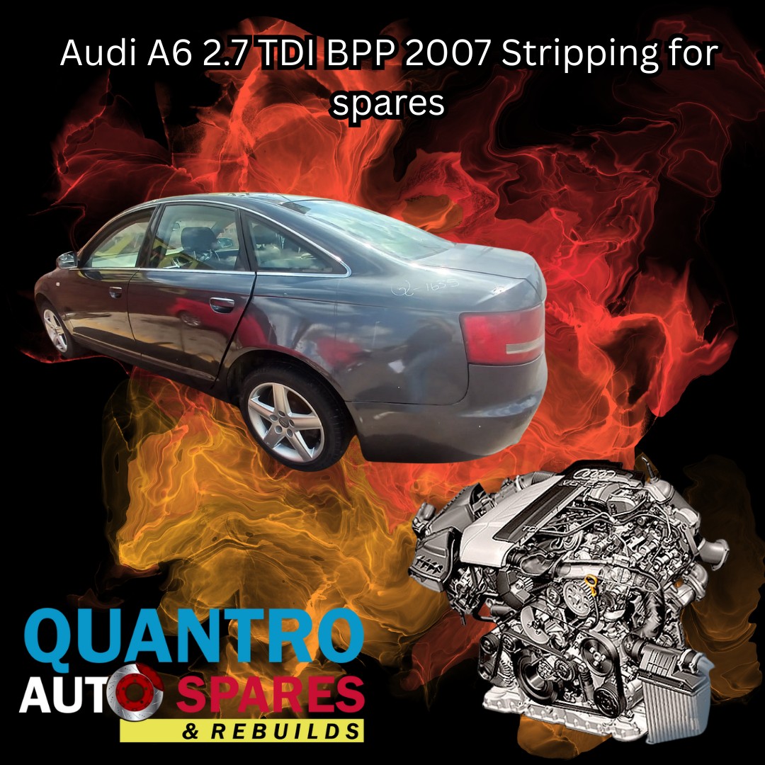 AUDI A6 2.7 TDI BPP STRIPPING FOR SPARES - Private Seller AUDI A6 2.7 TDI BPP STRIPPING FOR SPARES - Private Seller