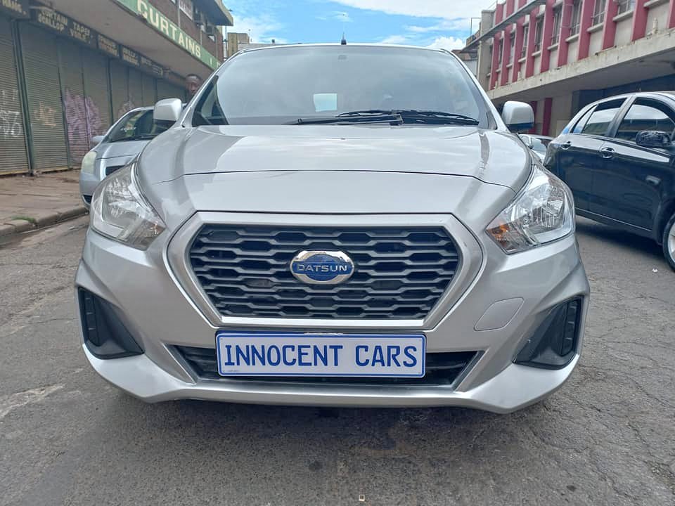 2021 DATSUN GO+2 PETROL, MANUAL TRANSMISSION, SILVER COLOUR, MILEAGE 35000KM,