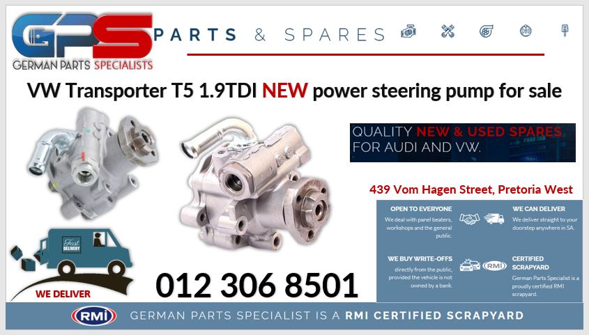 VW Transporter T5 NEW replacement power steering pumps for sale - Private Seller VW Transporter T5 NEW replacement power steering pumps for sale - Private Seller