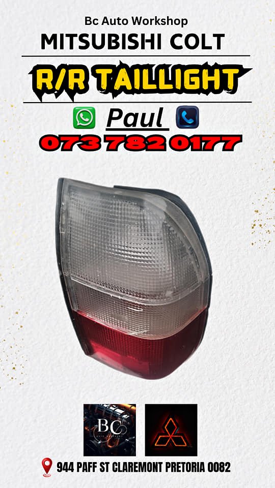 Mitsubishi colt R/R TAILLIGHT Call me for more spares - Private Seller