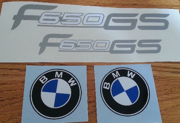 2000 - 02 BMW F650 GS decals stickers graphics kit