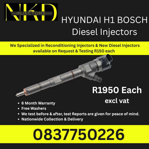 HYUNDAI H1 BOSCH DIESEL INJECTORS FOR SALE - Private Seller HYUNDAI H1 BOSCH DIESEL INJECTORS FOR SALE - Private Seller