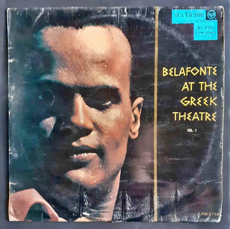 Harry Belafonte – Belafonte At The Greek Theater Vol.1 LP Record Harry Belafonte – Belafonte At The Greek Theater Vol.1 LP Record