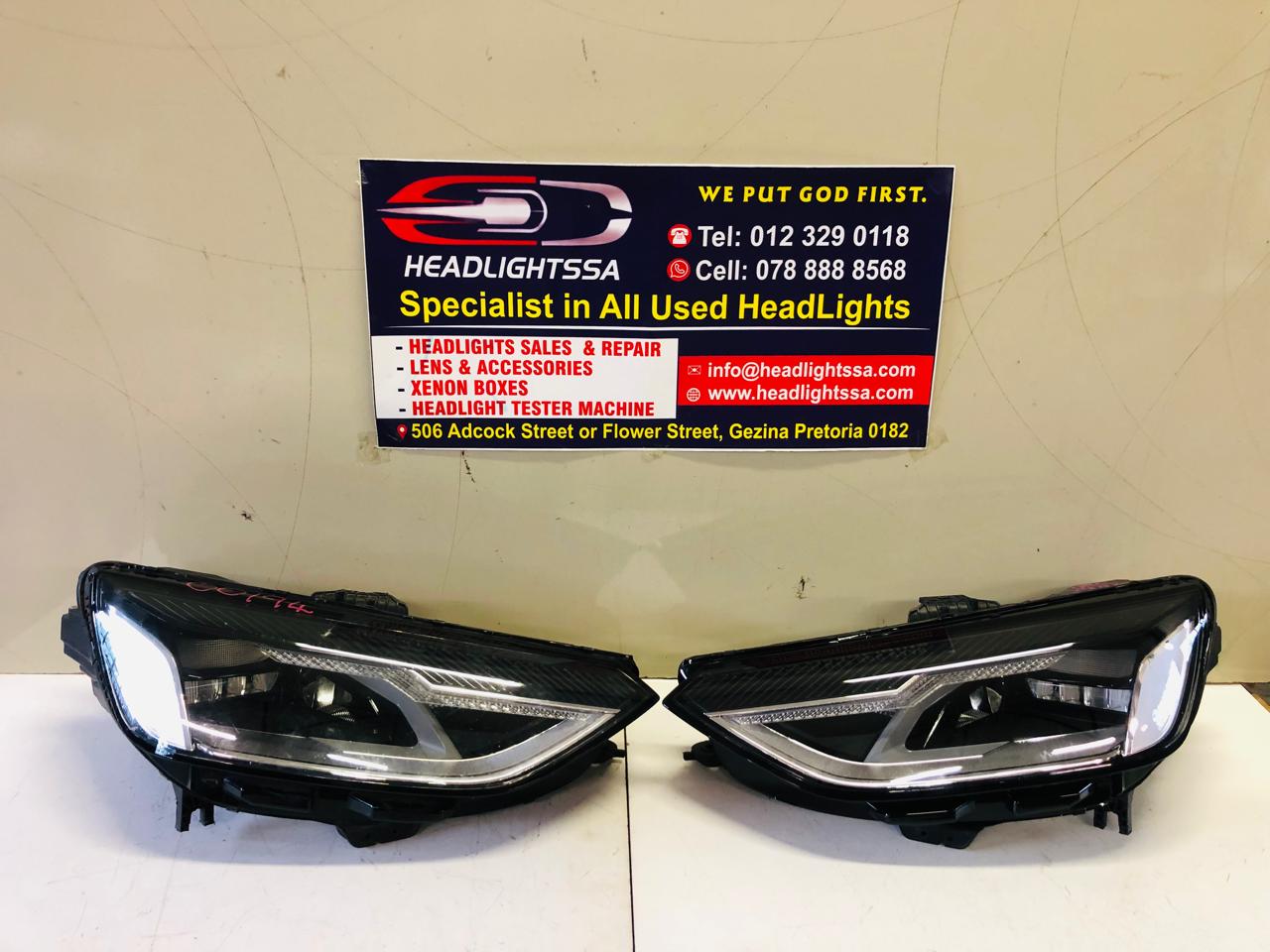 Audi A4 B9 left and right side LED headlights - Private Seller Audi A4 B9 left and right side LED headlights - Private Seller