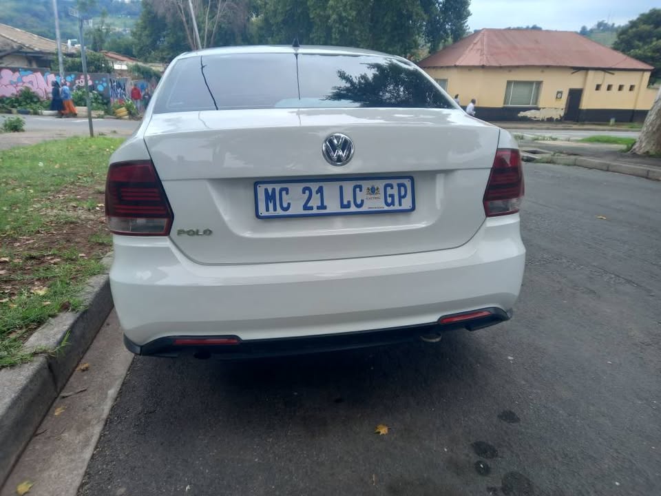 2021 VW POLO 6 Sedan 1.4 Petrol, Trendline Manual. White Color