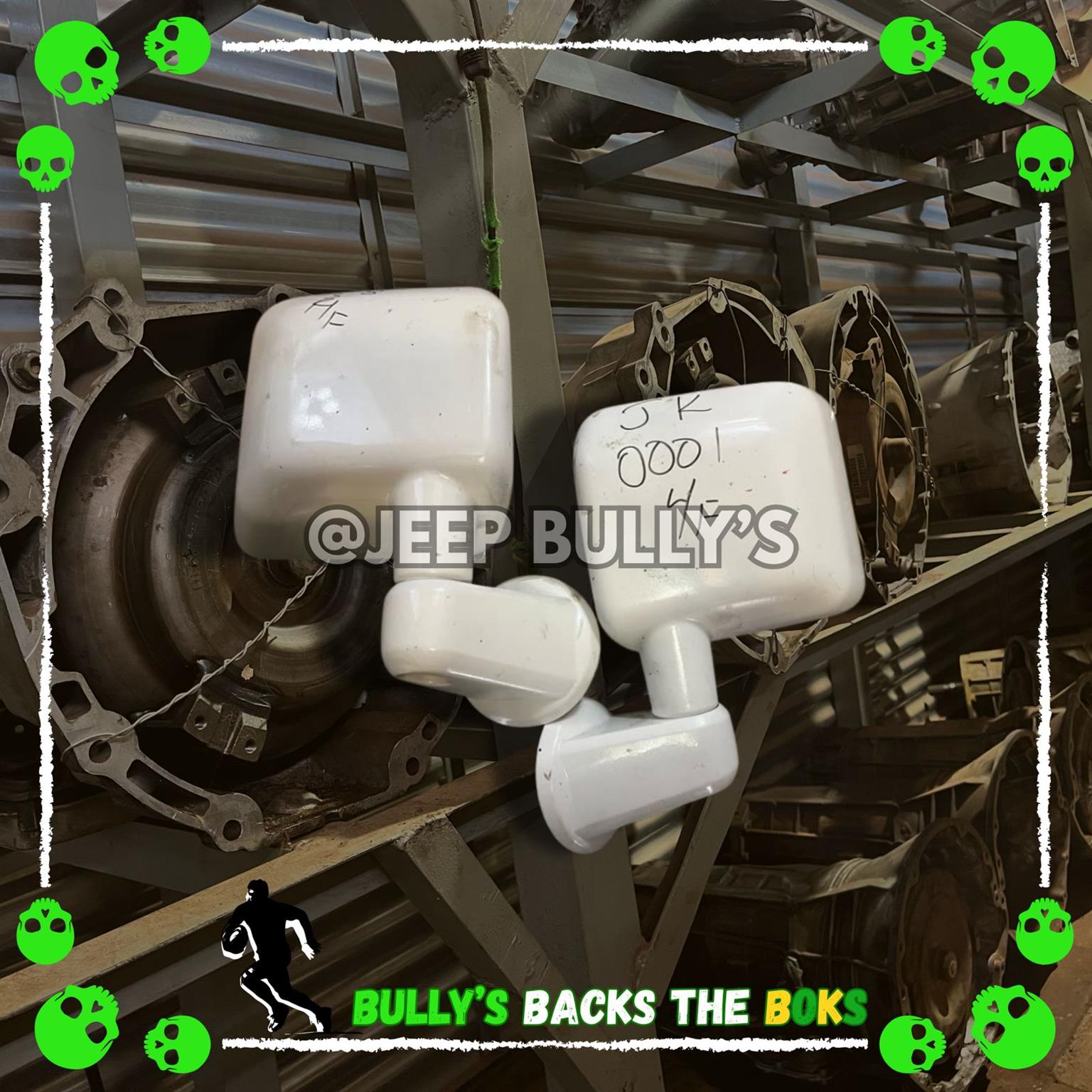 Second Hand Jeep Wrangler JK Side Mirrors - Private Seller Second Hand Jeep Wrangler JK Side Mirrors - Private Seller