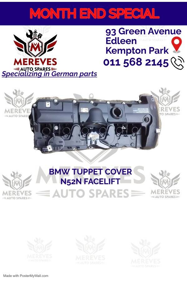 BMW Tappet cover - Private Seller BMW Tappet cover - Private Seller